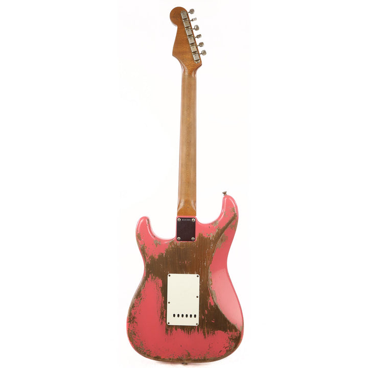 Fender Custom Shop 1962 Stratocaster Roasted Alder Ultimate Relic Faded Coral Pink Masterbuilt Carlos Lopez