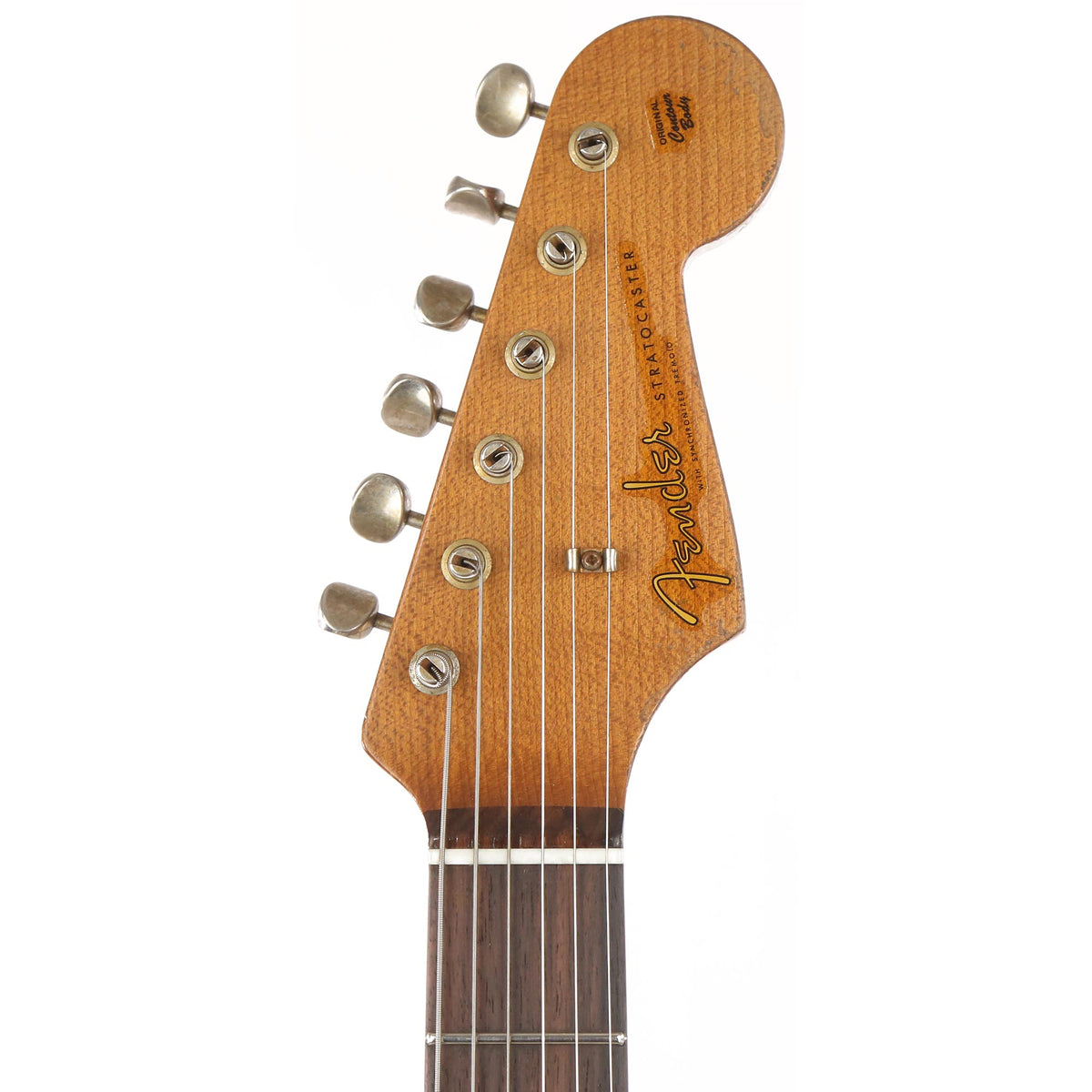 Fender Custom Shop 1962 Stratocaster Roasted Alder Ultimate Relic Faded Coral Pink Masterbuilt Carlos Lopez — 4