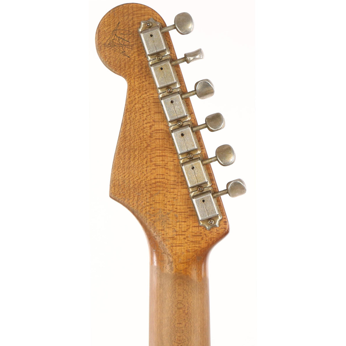 Fender Custom Shop 1962 Stratocaster Roasted Alder Ultimate Relic Faded Coral Pink Masterbuilt Carlos Lopez — 5