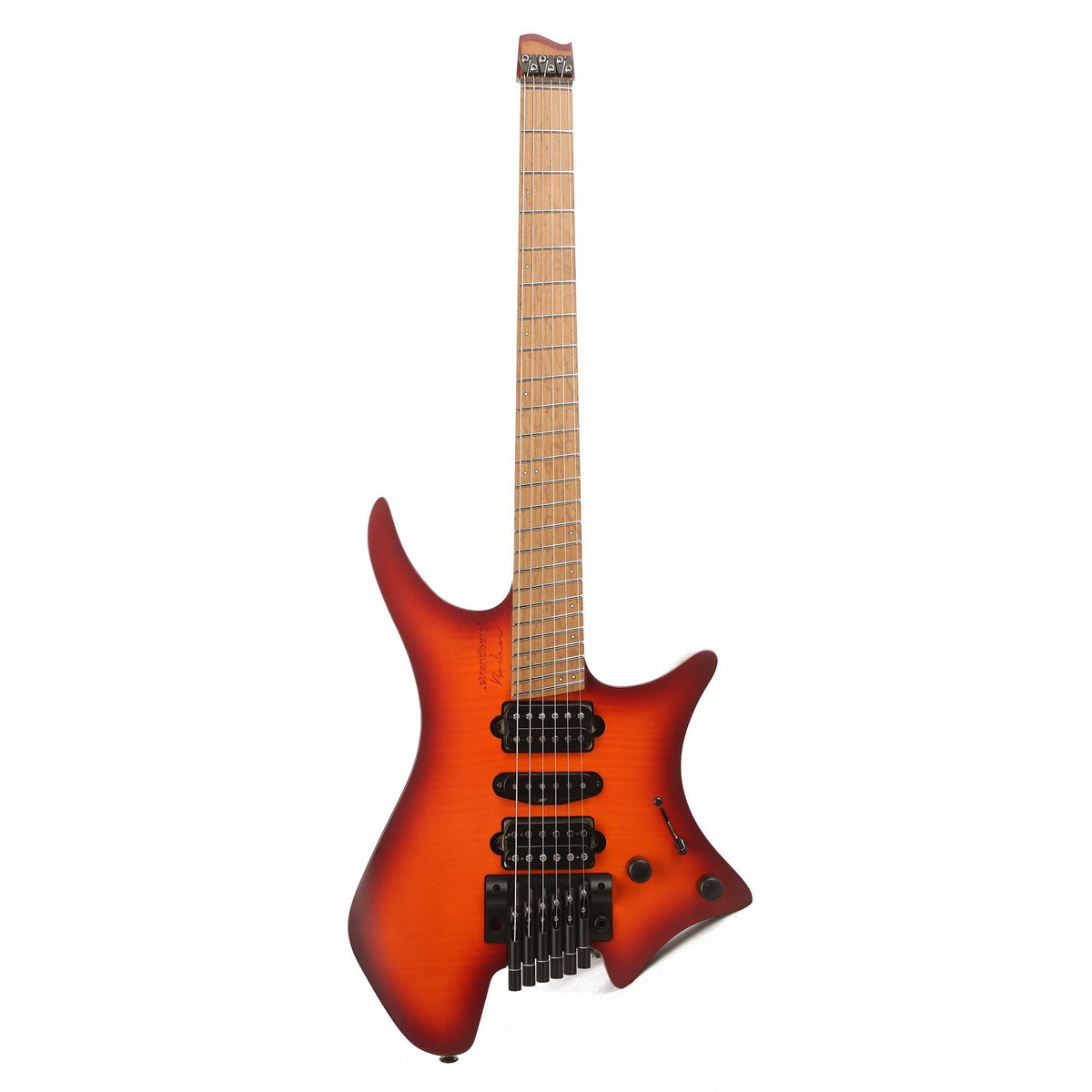 Strandberg Boden Neck-Thru 6 Tremolo Orange — 2