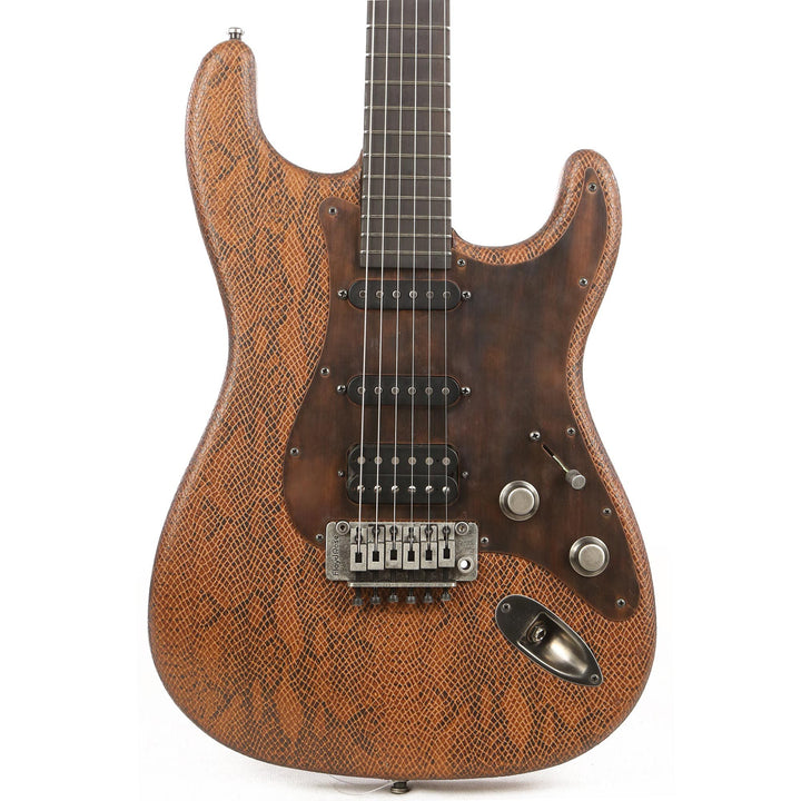 Luxxtone Choppa S Brown Python Snakeskin 2019