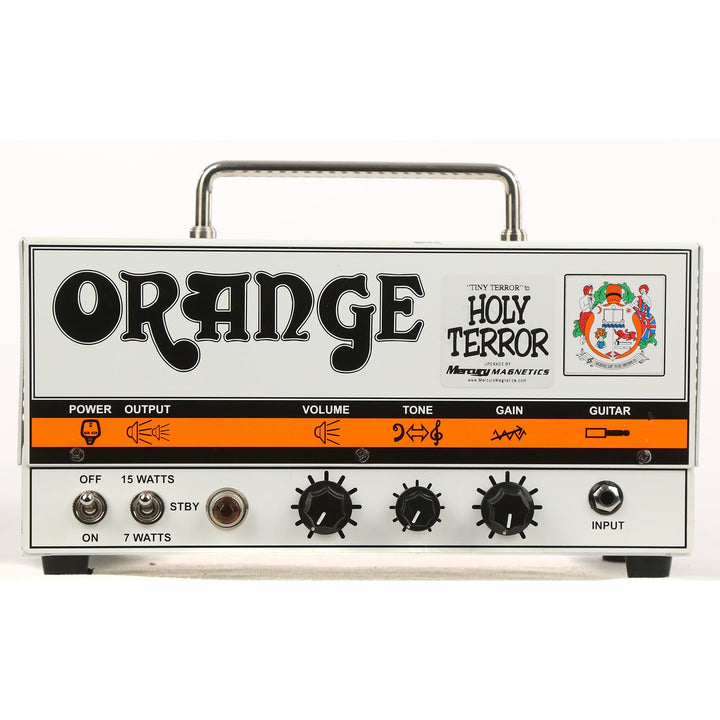 Orange Tiny Terror Head with Mercury Magnetics Transformer Kit