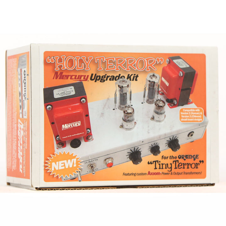 Orange Tiny Terror Head with Mercury Magnetics Transformer Kit