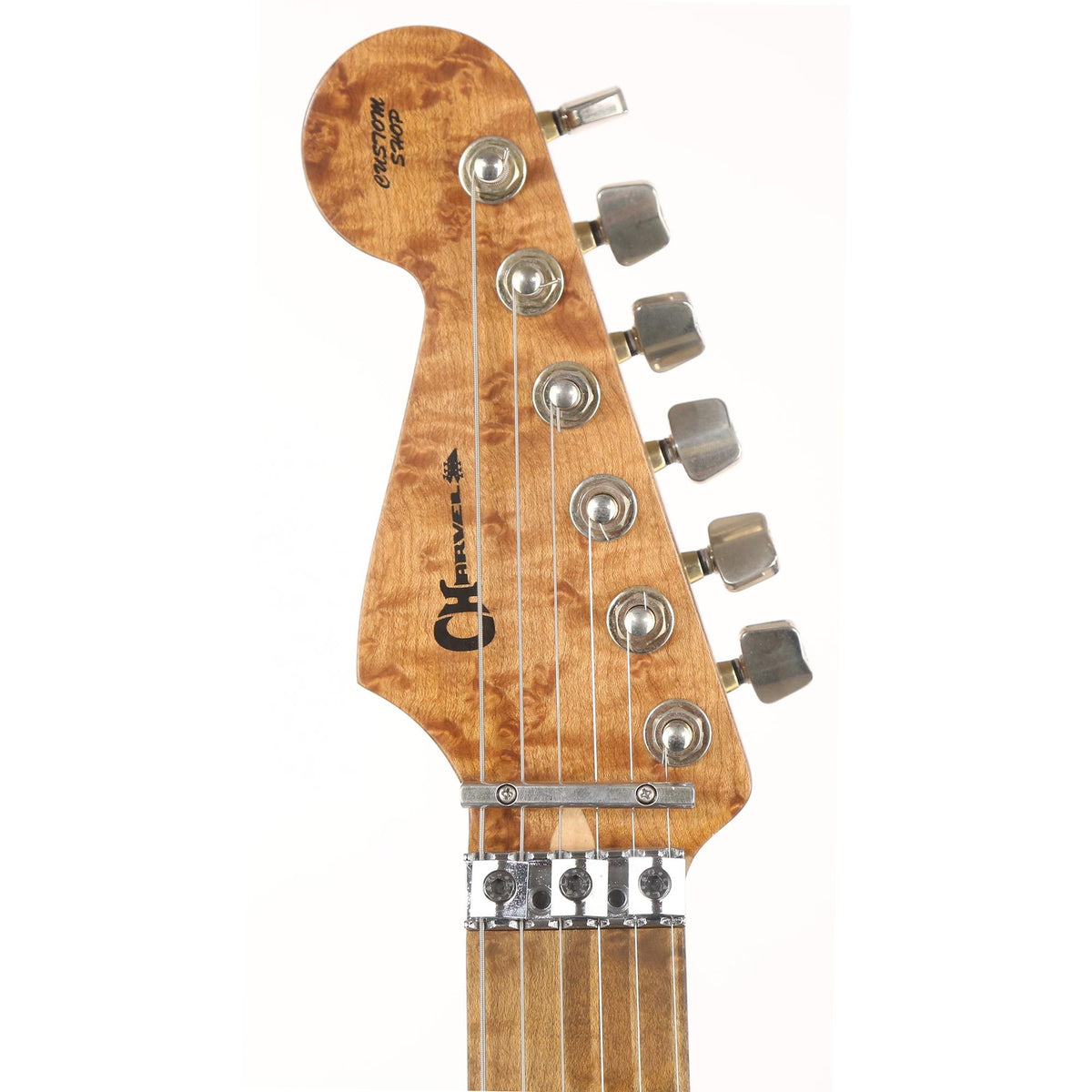 Charvel Custom Shop Nitro Aged San Dimas Roasted Neck Fiesta Red — 4
