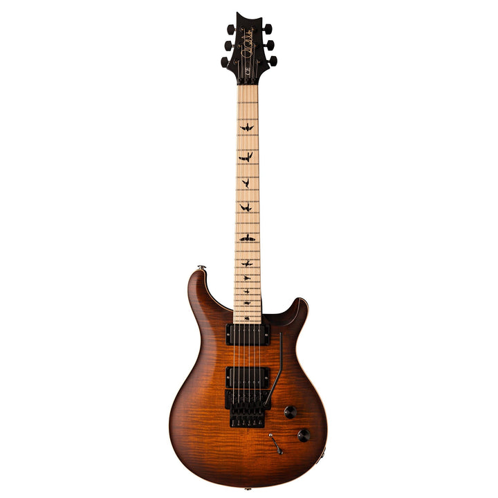 PRS DW CE 24 Floyd Dustie Waring Signature Burnt Amber Smokeburst