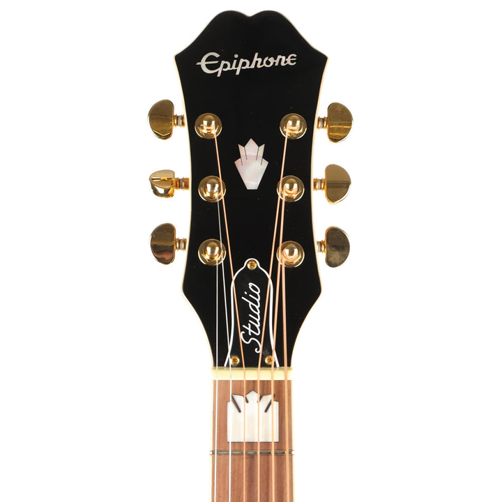Epiphone EJ-200SCE Left-Handed Acoustic-Electric Vintage Sunburst