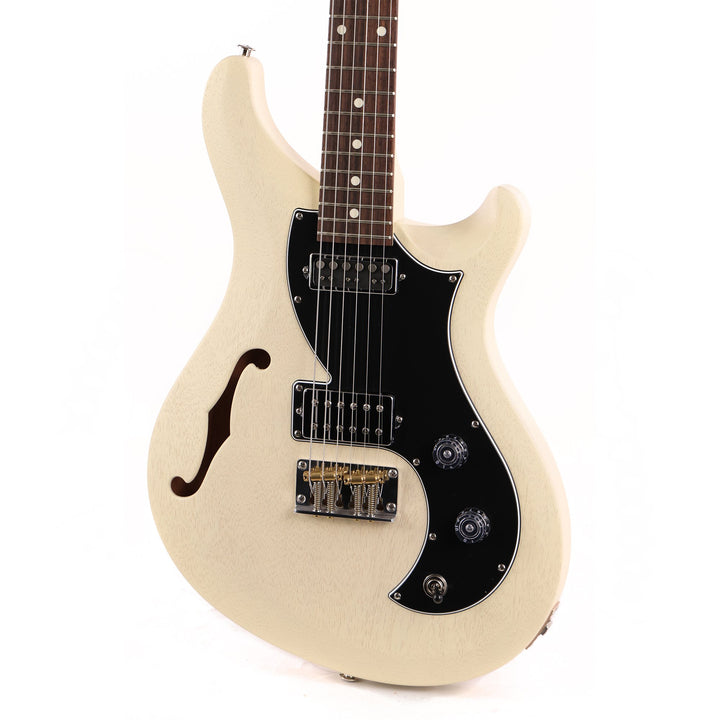 PRS S2 Vela Semi-Hollow Antique White Satin