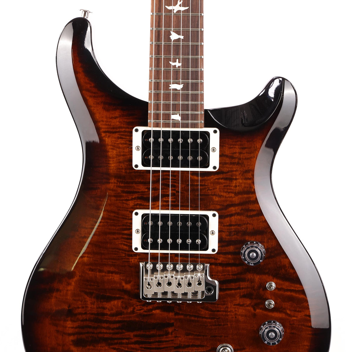 PRS 35th Anniversary S2 Custom 24 Burnt Amber Burst — 6