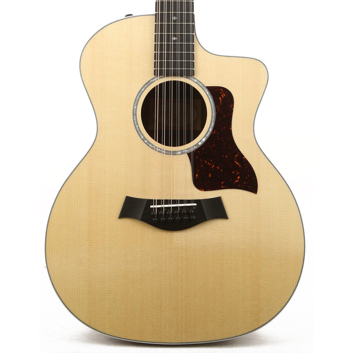 Taylor 254ce DLX Figured Ovangkol 12-String Grand Auditorium Acoustic-Electric Natural — 1