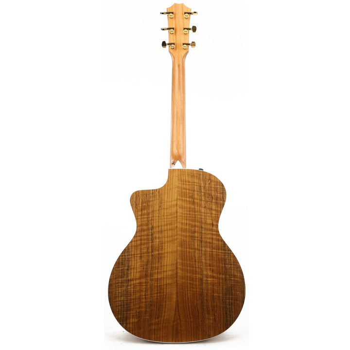 Taylor 214ce-FO DLX Figured Ovangkol Grand Auditorium Acoustic-Electric Natural