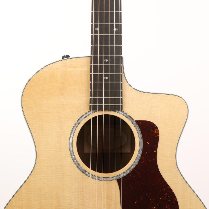 Taylor 214ce-FO DLX Figured Ovangkol Grand Auditorium Acoustic-Electric Natural