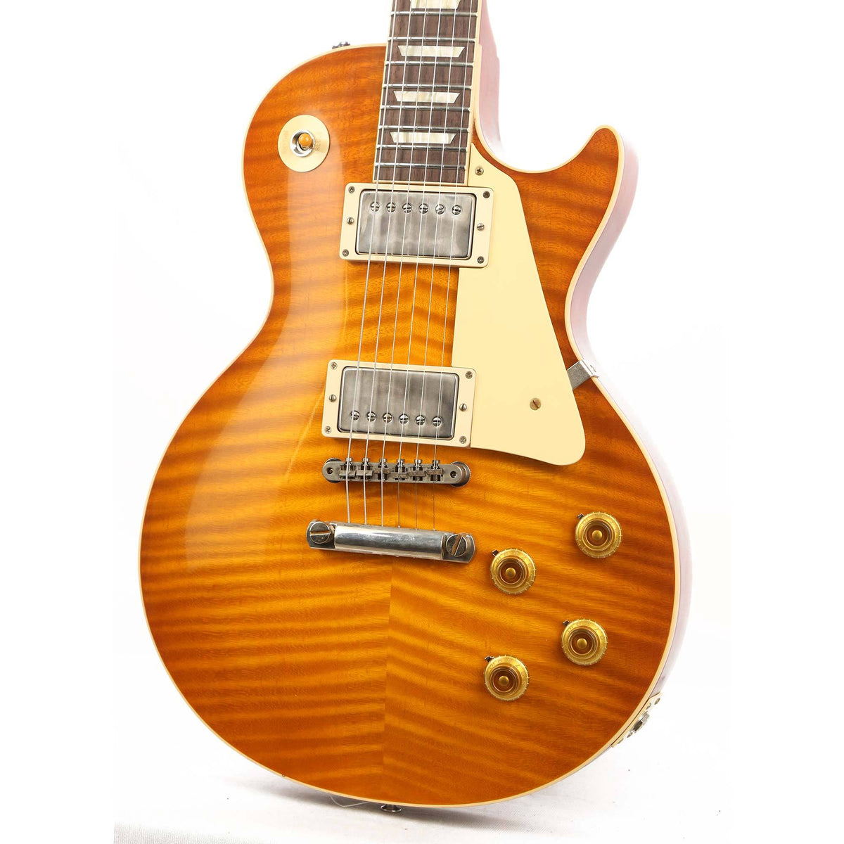 Gibson Custom Shop 1959 Les Paul Standard Reissue VOS Orange Drop Music Zoo 25th Anniversary Edition — 7