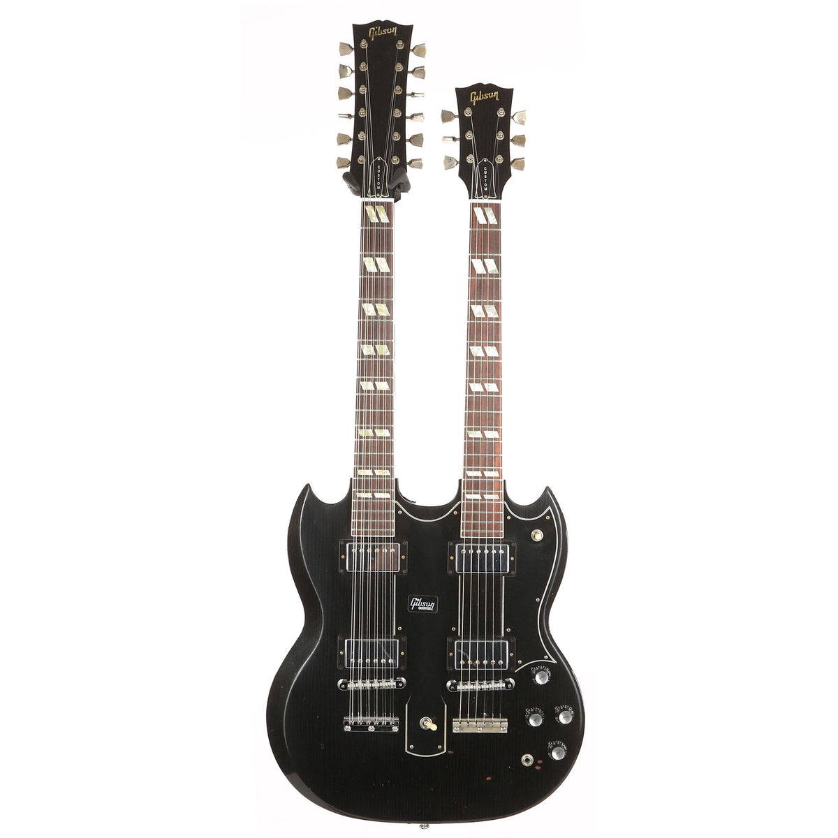 Gibson Custom Shop Slash 1966 EDS-1275 Doubleneck Signed/Aged Ebony 2019 — 2