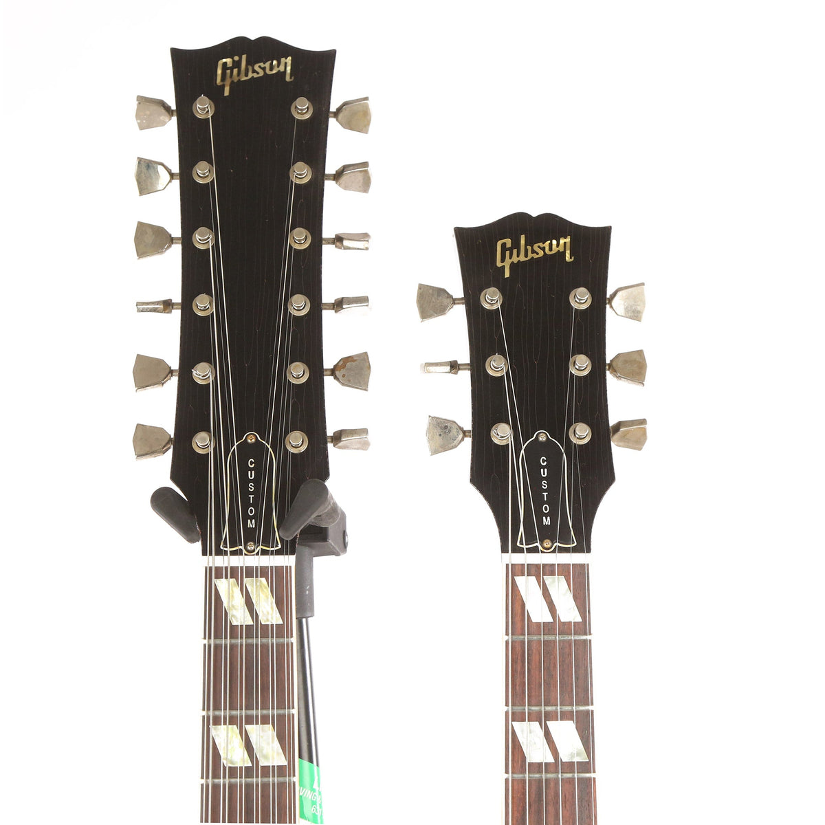 Gibson Custom Shop Slash 1966 EDS-1275 Doubleneck Signed/Aged Ebony 2019 — 4