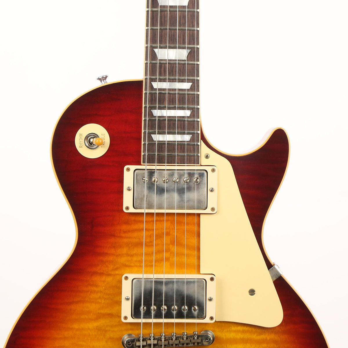 Gibson Custom Shop 1960 Les Paul Standard Reissue VOS Vintage Cherry Sunburst — 7