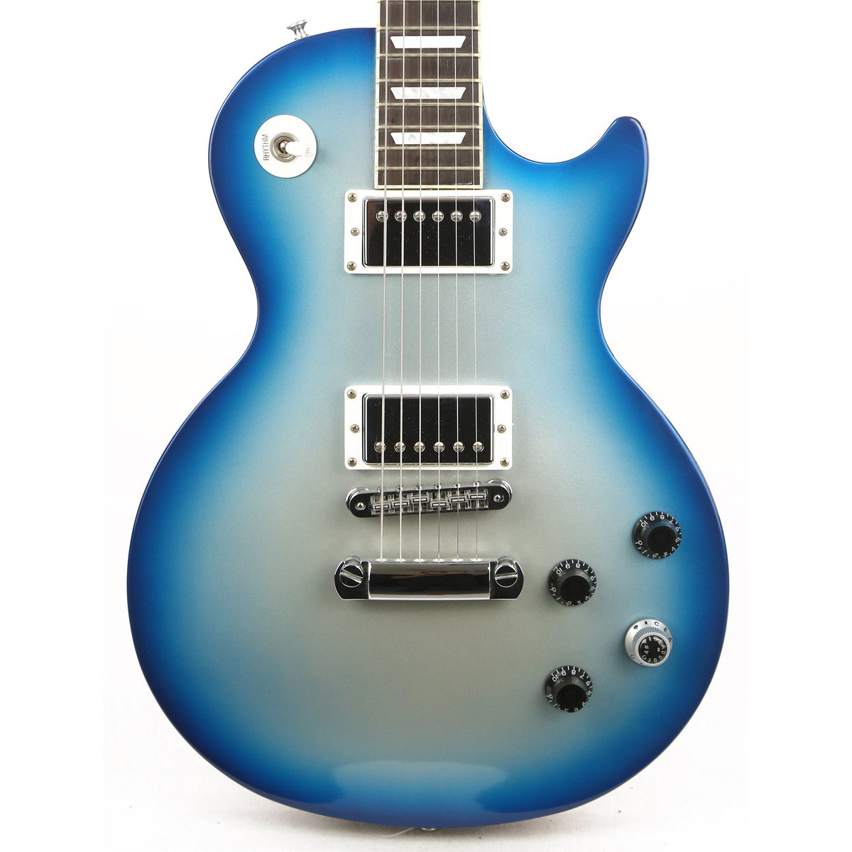 Gibson Les Paul Robot Limited Edition Blue Silverburst 2007 — 1