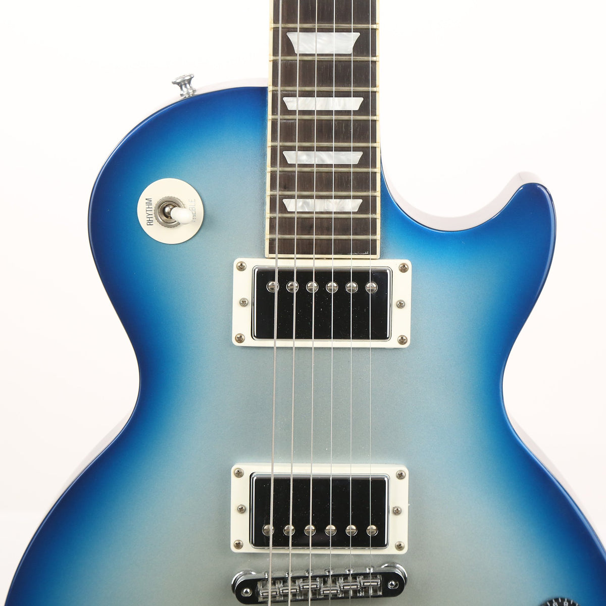 Gibson Les Paul Robot Limited Edition Blue Silverburst 2007 — 7