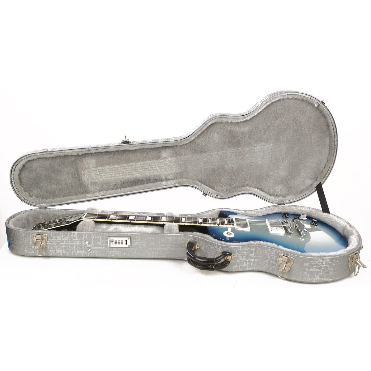 Gibson Les Paul Robot Limited Edition Blue Silverburst 2007 — 8