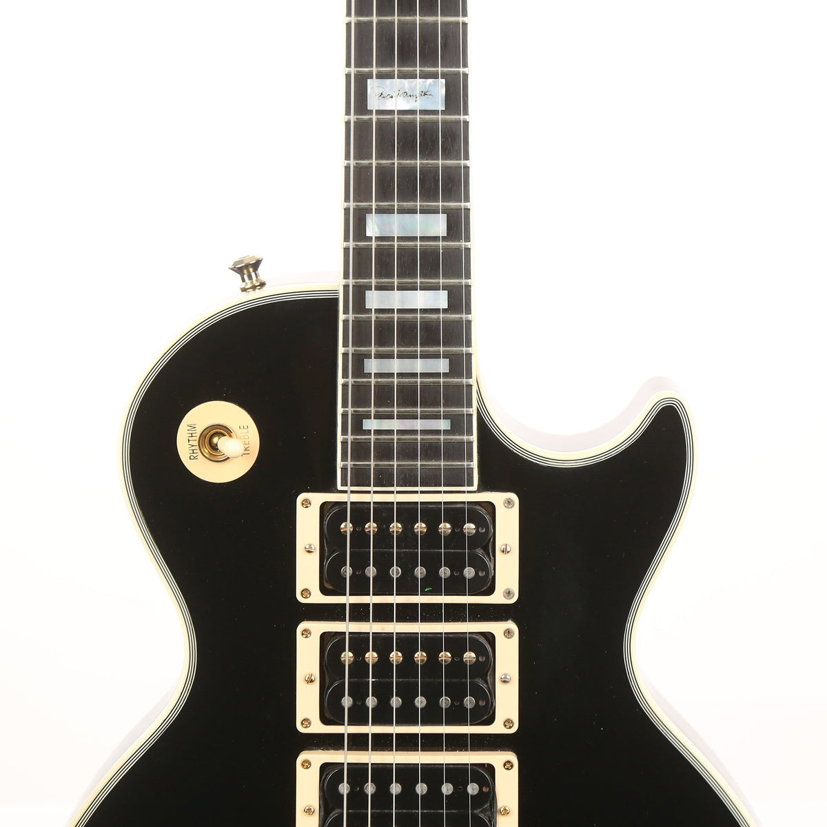 Gibson Custom Shop Peter Frampton Les Paul Custom Ebony — 7