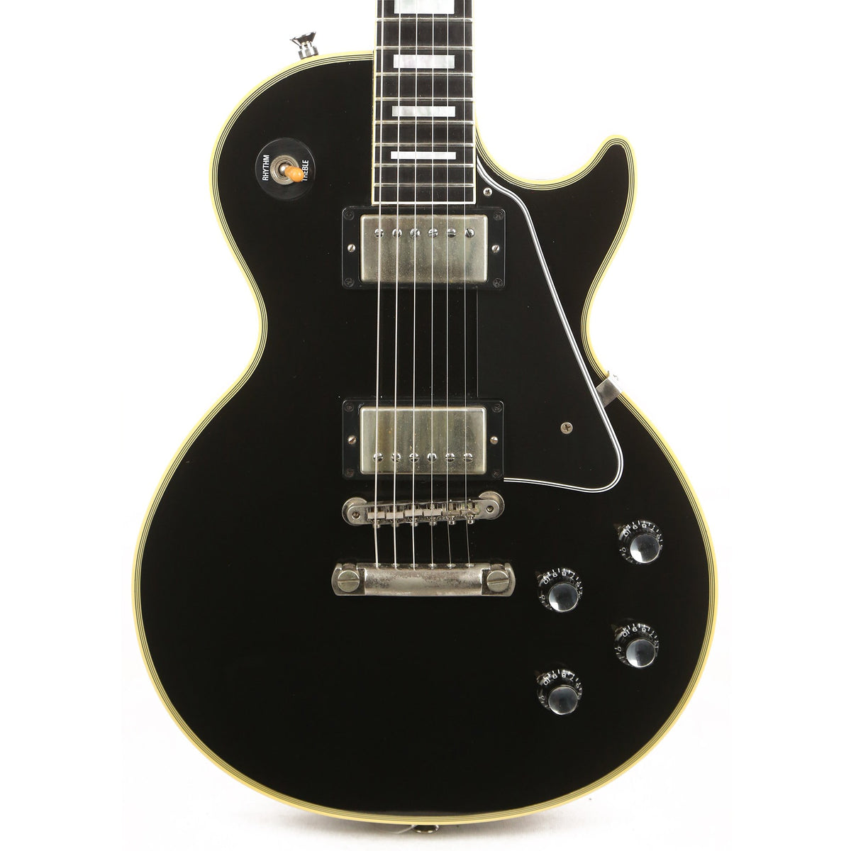 Gibson Custom Shop 1968 Les Paul Custom Authentic Ebony — 1
