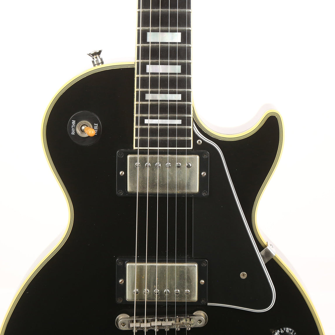 ギター Gibson CUSTOM SHOP 1968 LesPaul Custom 1968-1969 Gibson Les Paul Custom Ebony | The Music Zoo