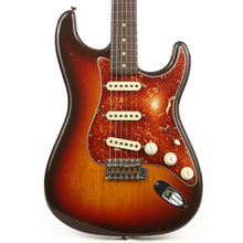 Fender Custom Shop 1963 Stratocaster Korina Body Masterbuilt Paul Waller Relic Faded 3-Tone Sunburst