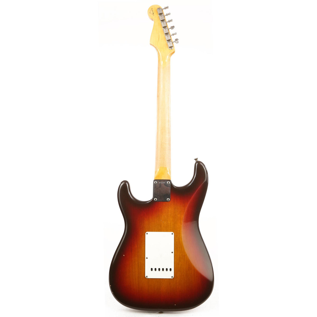 Fender Custom Shop 1963 Stratocaster Korina Body Masterbuilt Paul Waller Relic Faded 3-Tone Sunburst — 3