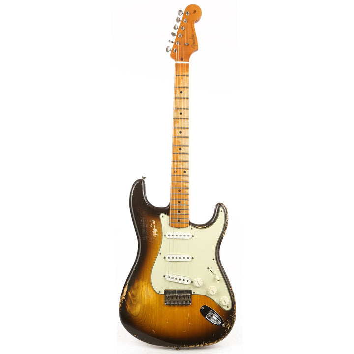 Fender Custom Shop 1959 Stratocaster Hardtail Masterbuilt Paul Waller Journeyman Relic Salem Burst
