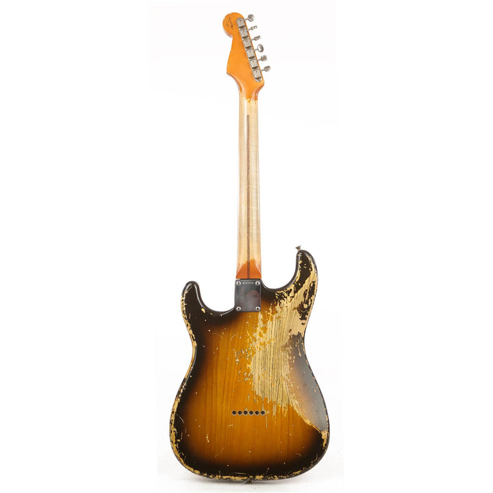 Fender Custom Shop 1959 Stratocaster Hardtail Masterbuilt Paul Waller Journeyman Relic Salem Burst