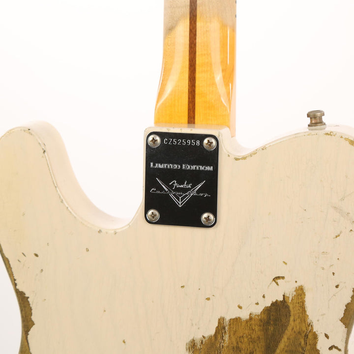 Fender Custom Shop Caballo Tono Ligero Telecaster Heavy Relic Dirty White Blonde