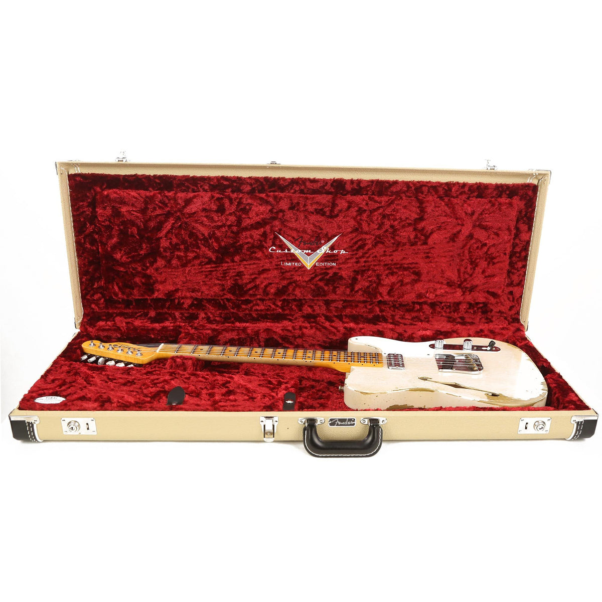 Fender Custom Shop Caballo Tono Ligero Telecaster Heavy Relic Dirty White Blonde — 9