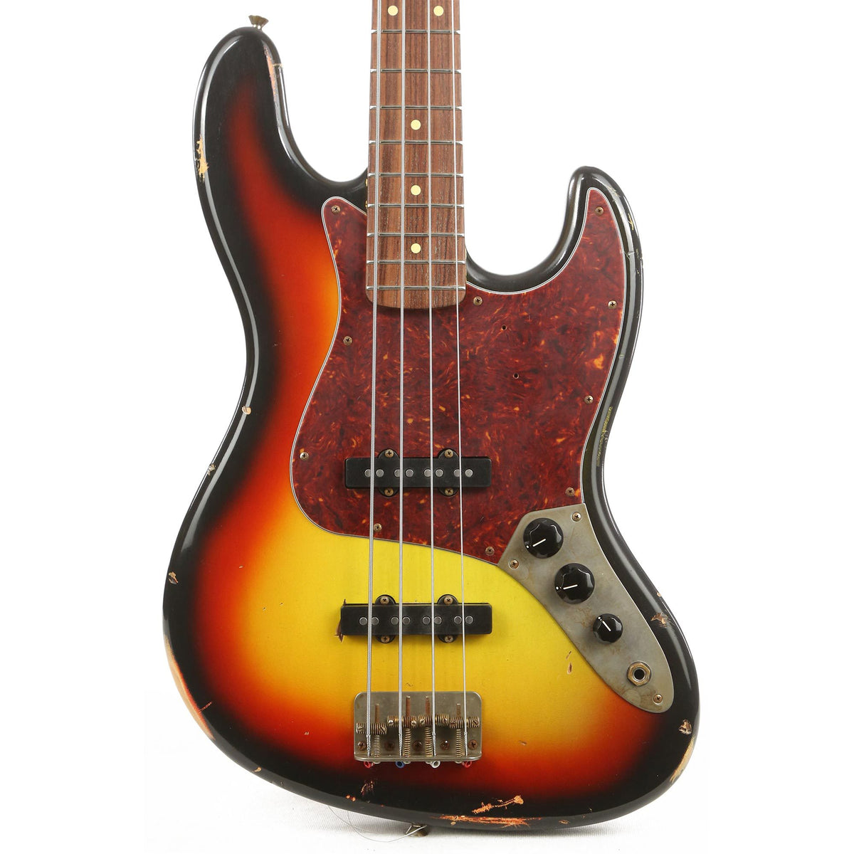 Nash JB-63 Bass Aged 3-Tone Sunburst — 1