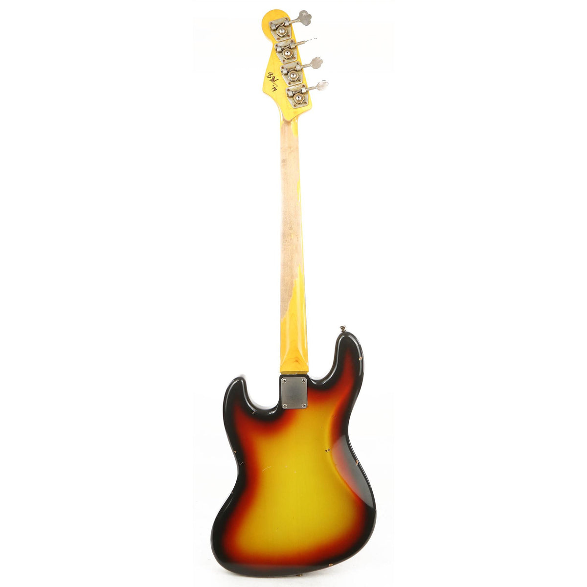 Nash JB-63 Bass Aged 3-Tone Sunburst — 3