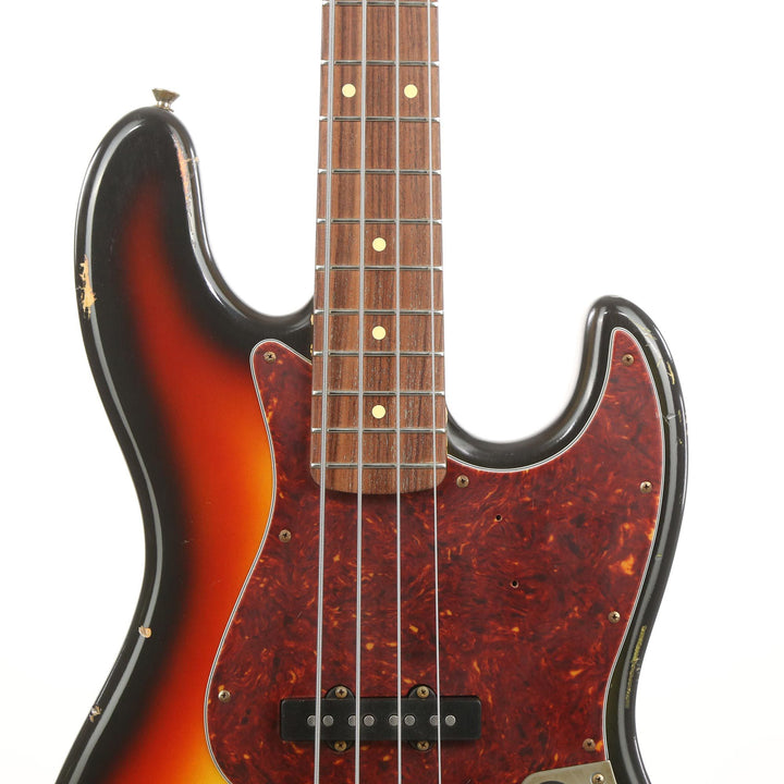 Nash JB-63 Bass Aged 3-Tone Sunburst