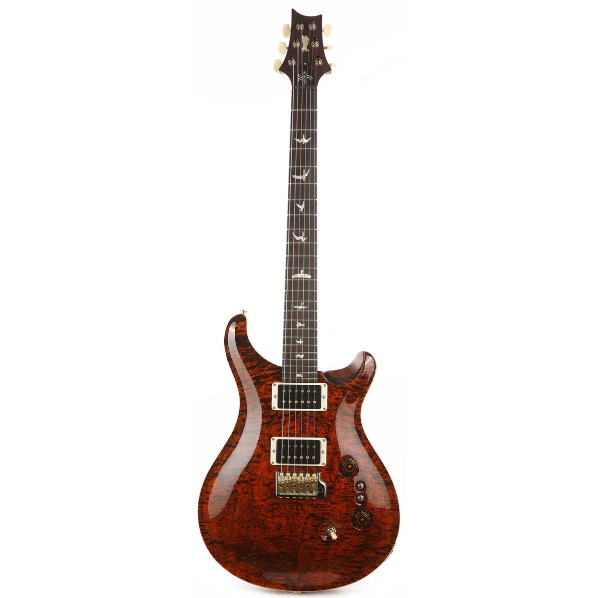 PRS 35th Anniversary Custom 24 10-Top Orange Tiger — 2