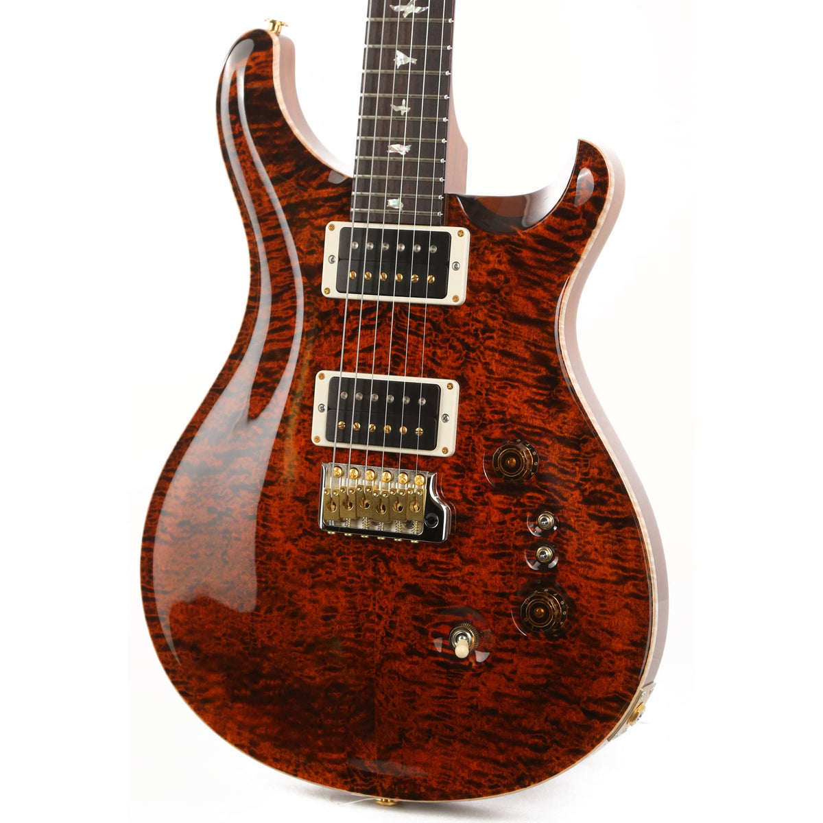 PRS 35th Anniversary Custom 24 10-Top Orange Tiger — 7