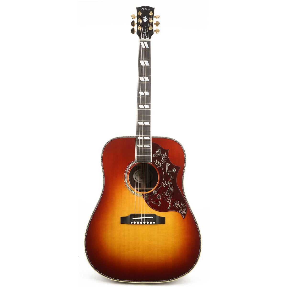 Gibson Hummingbird Deluxe Acoustic Rosewood Burst — 2