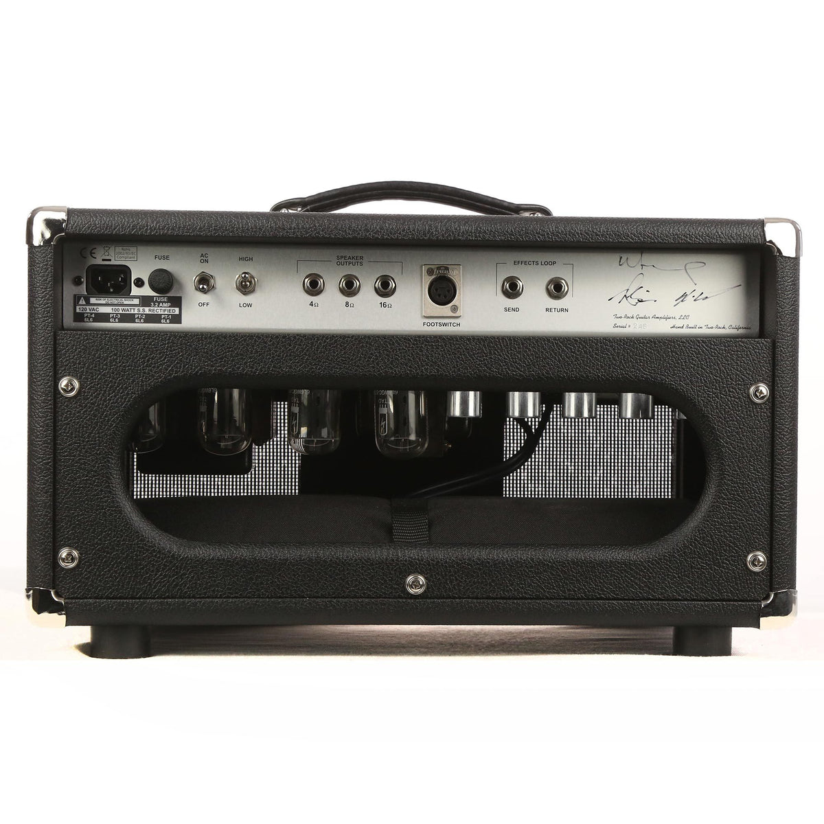 Two Rock Classic Reverb Signature 100 Watt Amplifier Head 2018 — 3