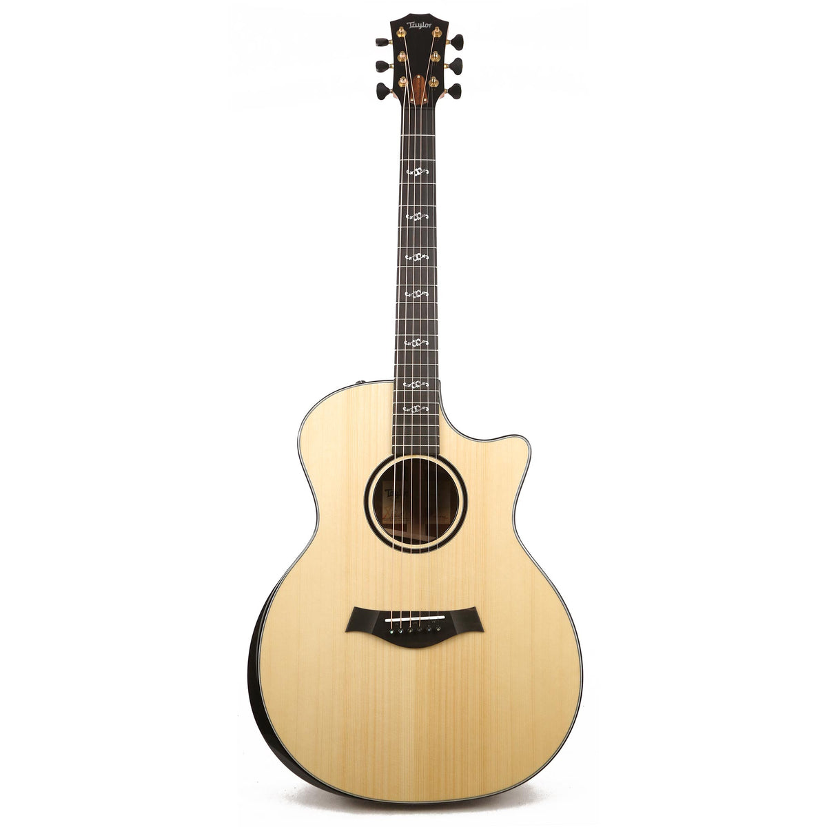 Taylor Custom Shop Grand Auditorium Acoustic-Electric Lutz Spruce and Cocobolo — 2
