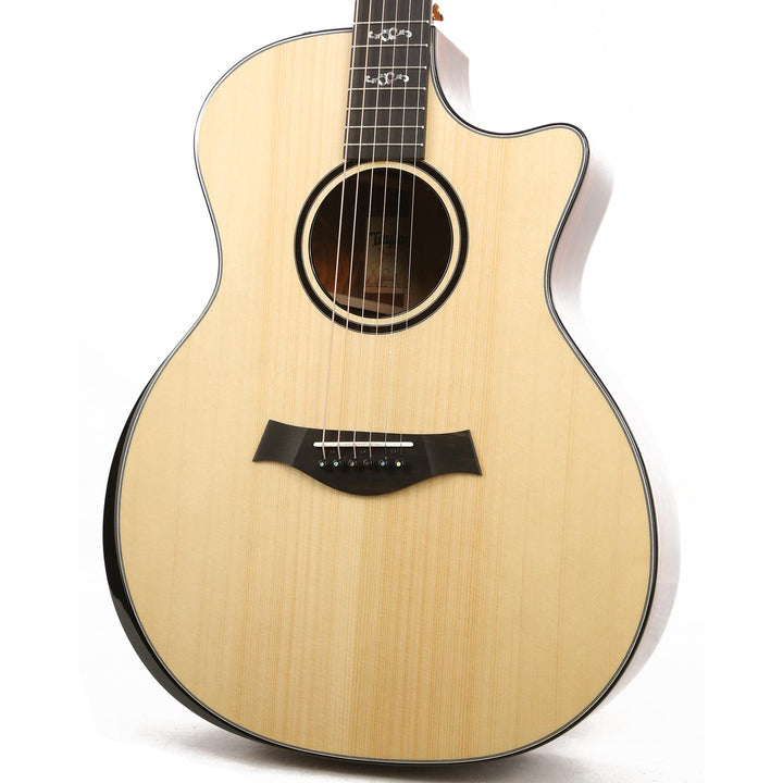 Taylor Custom Shop Grand Auditorium Acoustic-Electric Lutz Spruce and Cocobolo