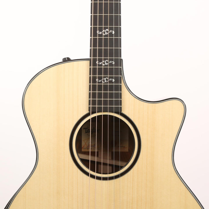 Taylor Custom Shop Grand Auditorium Acoustic-Electric Lutz Spruce and Cocobolo