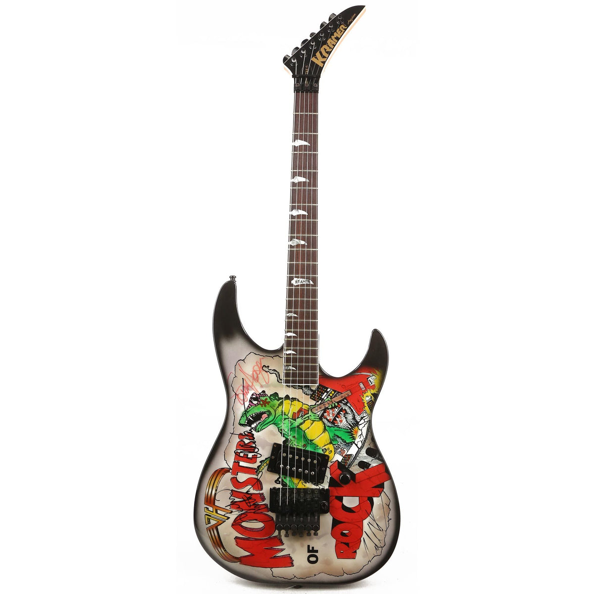 Kramer Baretta II Monsters of Rock Signed by Van Halen — 2