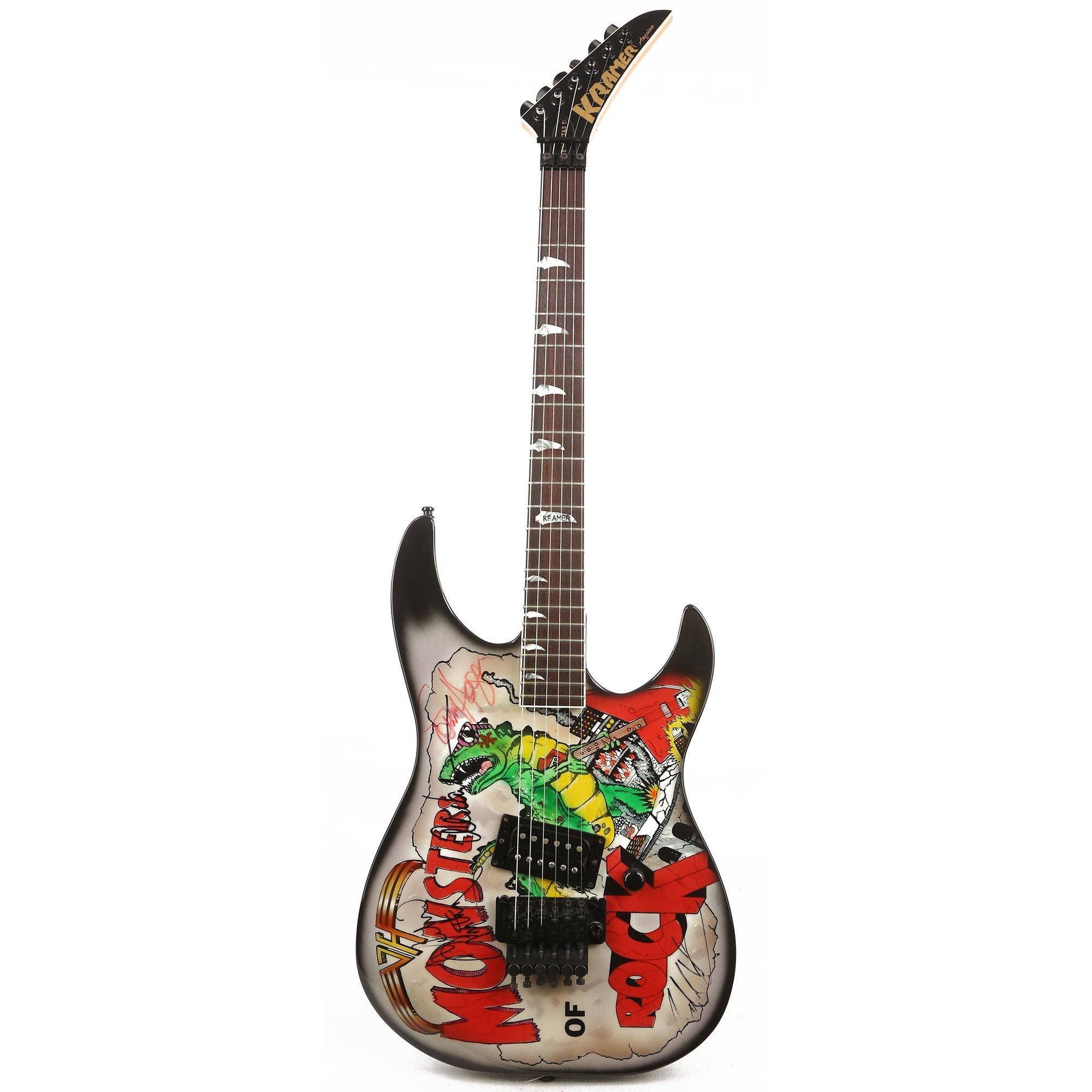 Kramer Baretta II Monsters of Rock Signed by Van Halen | The Music Zoo