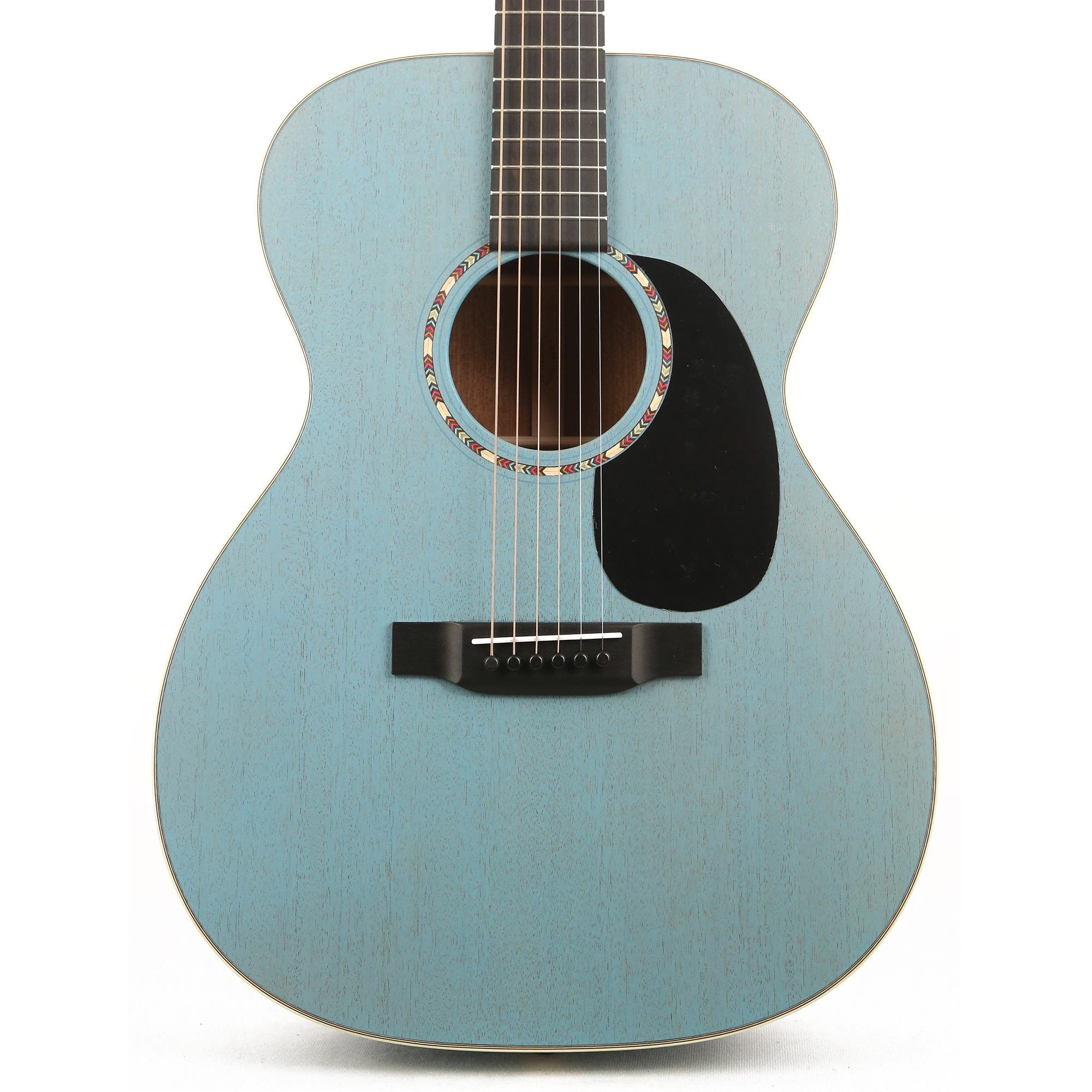 Martin Custom Shop Style 17 000 Satin Sonic Blue | The Music Zoo