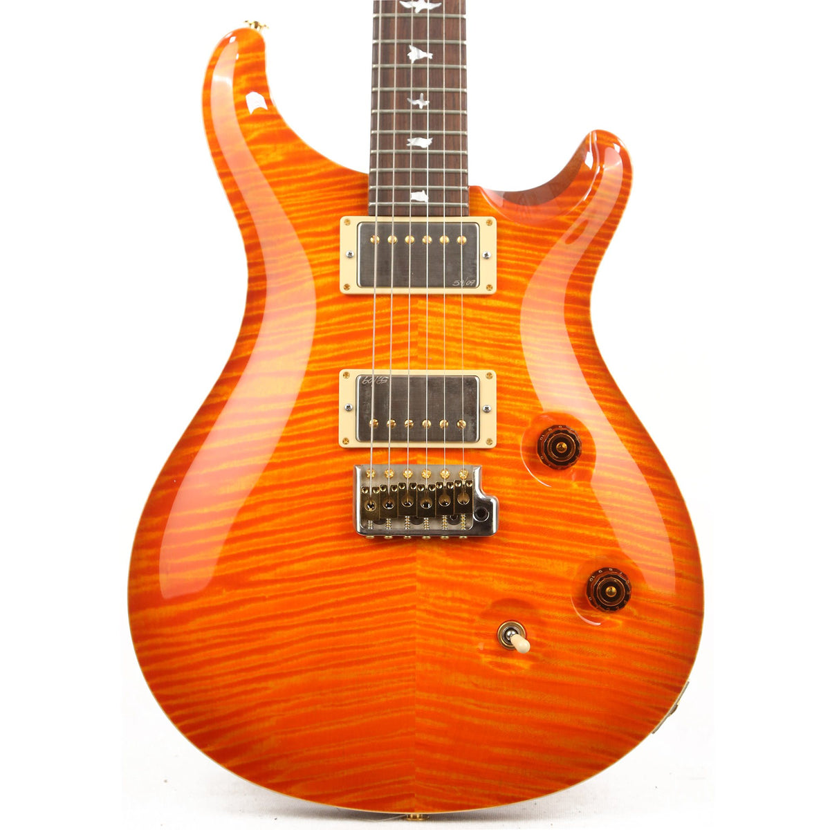 PRS Custom 24 Wood Library GC 46th Anniversary Solana Burst 2010 — 1