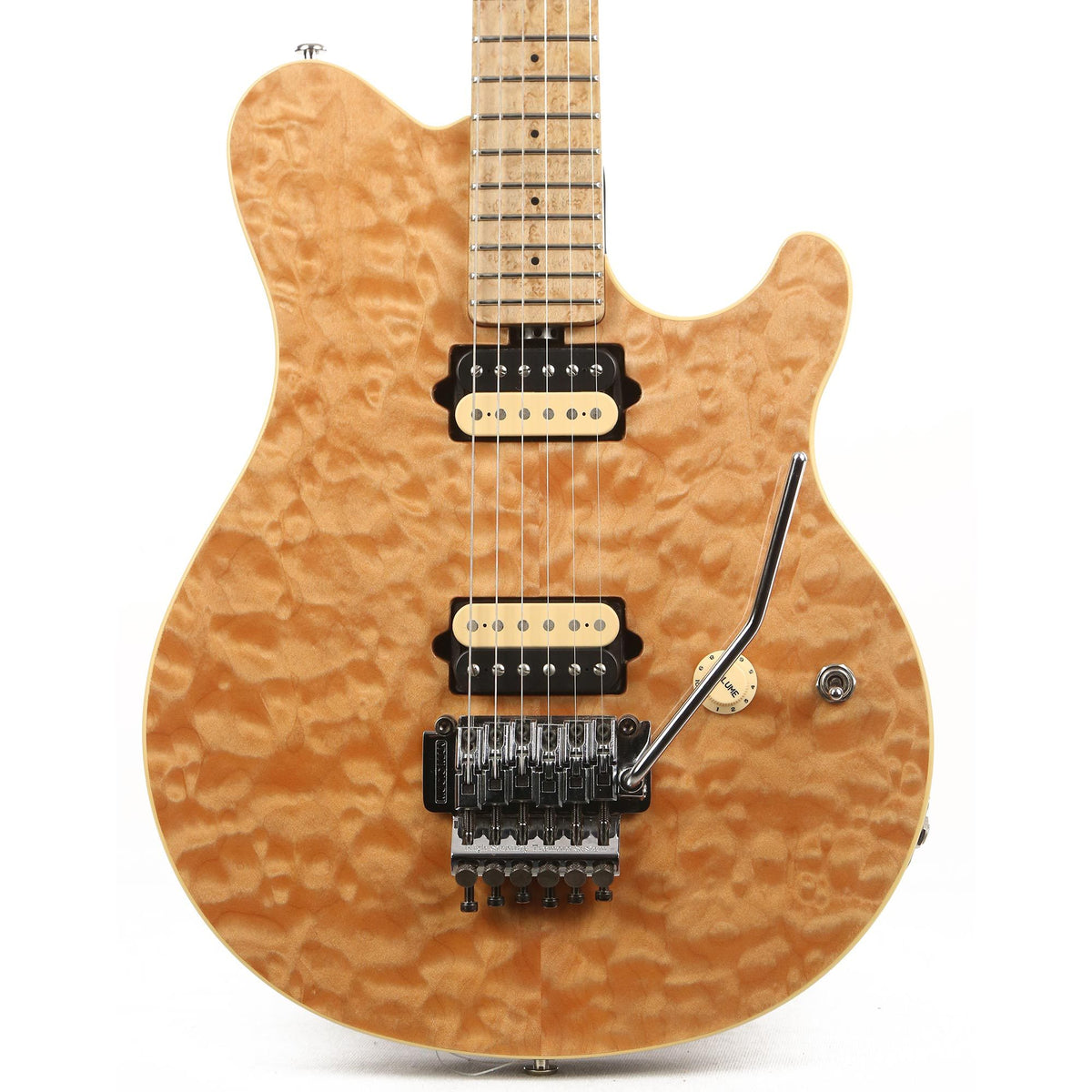 Ernie Ball Music Man Axis Quilt Top Natural — 1