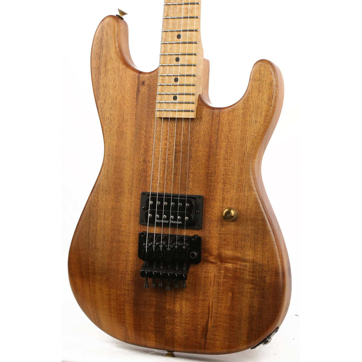Charvel Custom Shop San Dimas Koa Natural Series Oil Finish Music Zoo Exclusive 2007 — 6