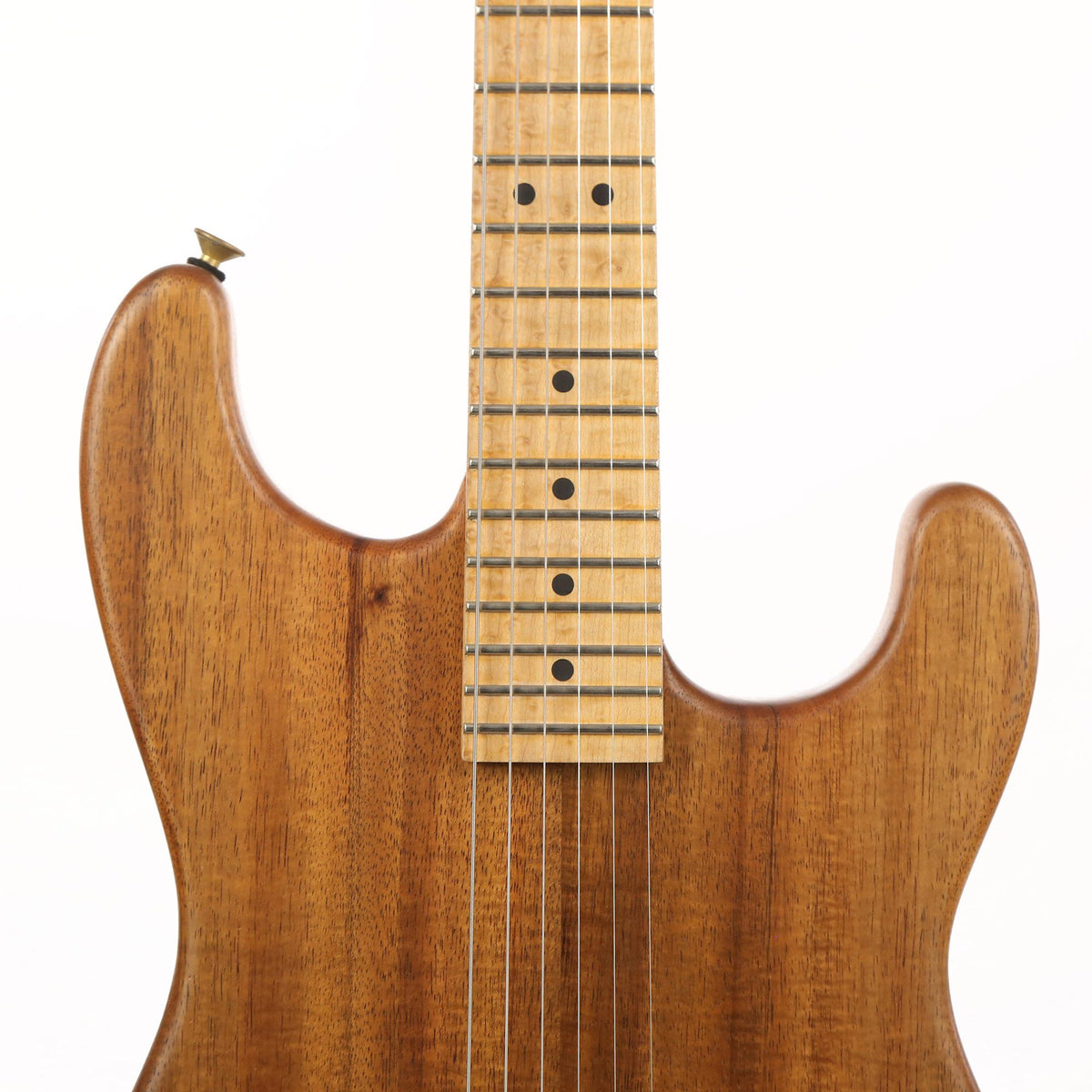 Charvel Custom Shop San Dimas Koa Natural Series Oil Finish Music Zoo Exclusive 2007 — 7