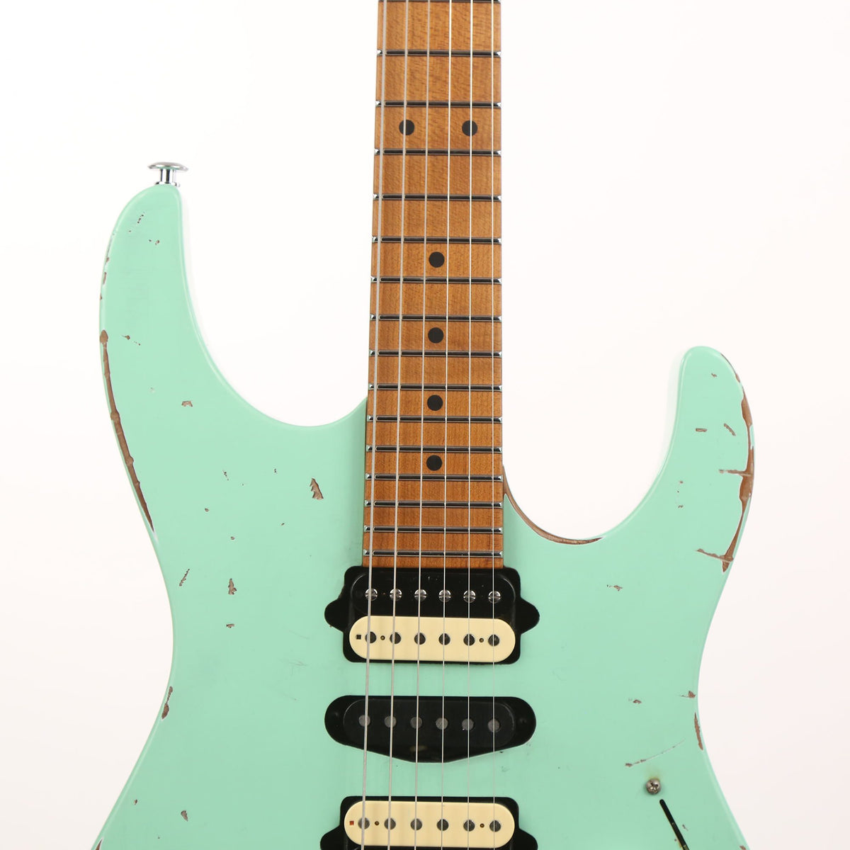 Suhr Modern Antique Extra Heavy Aging Roasted Surf Green 2019 — 7
