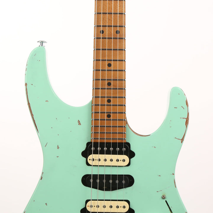 Suhr Modern Antique Extra Heavy Aging Roasted Surf Green 2019
